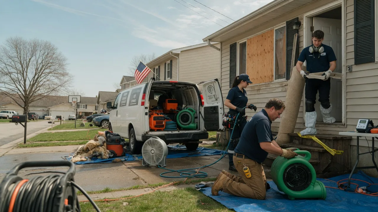 Water Damage Restoration in Litchfield, MI near me